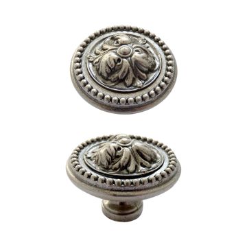 Ironmongery Pulls Knobs Kitchen Door Cupboard Victorian 19thcentry Steampunk Old Classical Decorative 53acanthus Knob 48mm Kb M 3804 48 Np