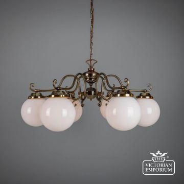 Kilturk Traditional Six Arm Chandelier