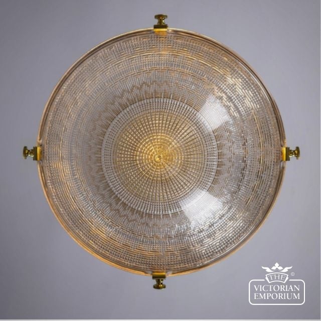 Mlp491 Ozark Victorian Vintage Glass Pendant Light 33cm 10