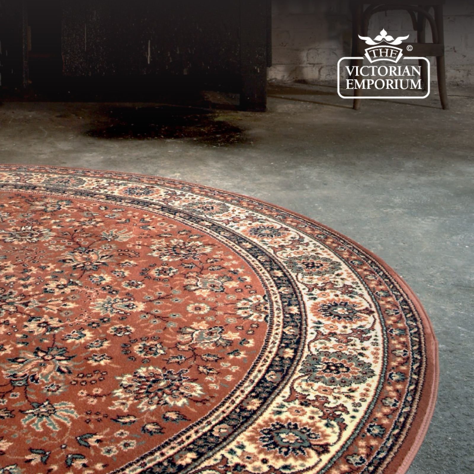 Circular Victorian Rug Style Ro1570 In 5 Diffe Colourways Rugs Circular Victorian Rug Style Ro1570 In 5 Diffe Colourways