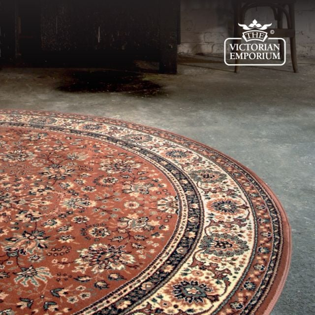 Lan Traditional Victorian Rug Royal 1570 516b