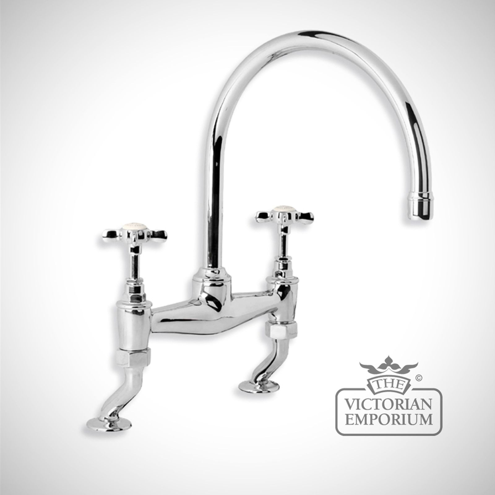 deck mixer bridge taps