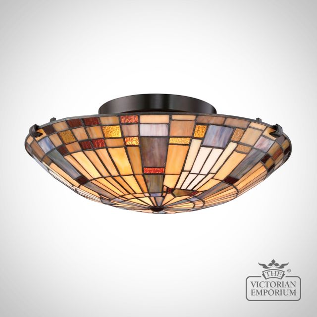 Tiffany Ingle Flush Mount ceiling light