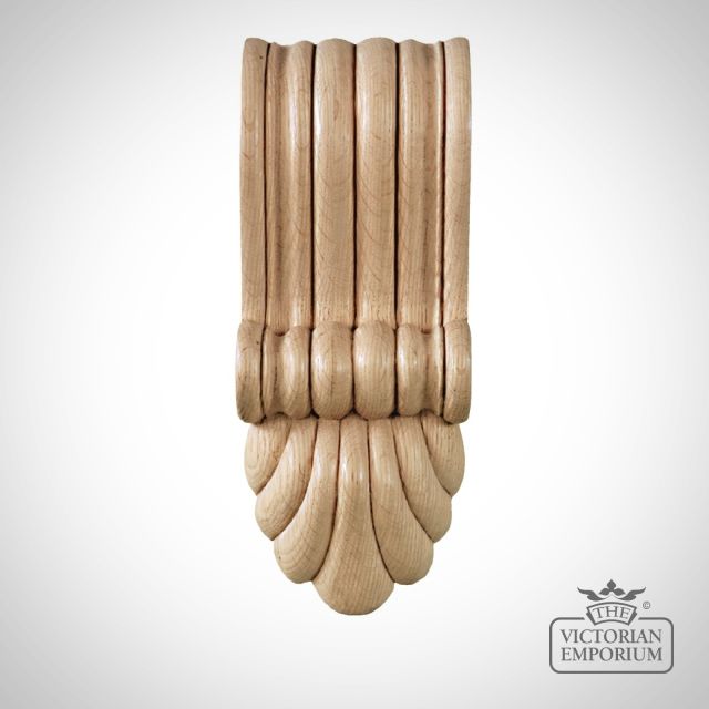 Traditional Reeded Classical Victorian Corbel Ok656