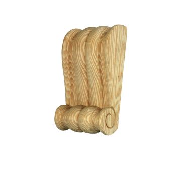 Traditional Reeded Classical Victorian Corbel Pn581