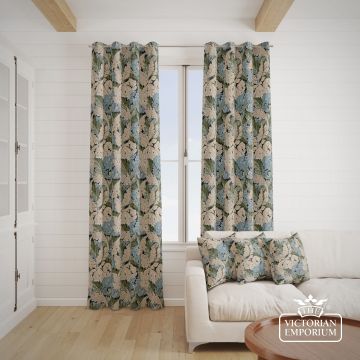 Acanthus Deep Sea Curtains A