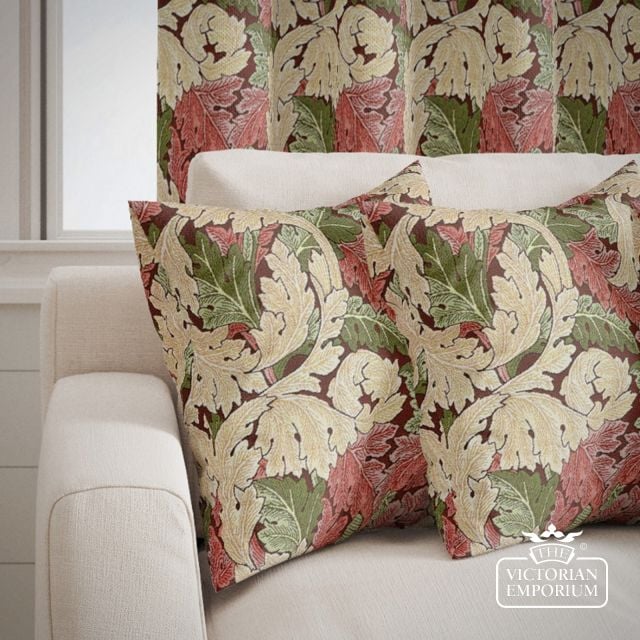 Acanthus Red Cushions