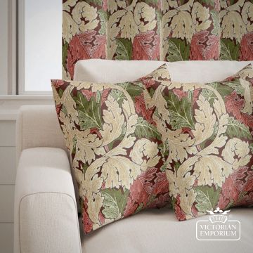 Acanthus Red Cushions