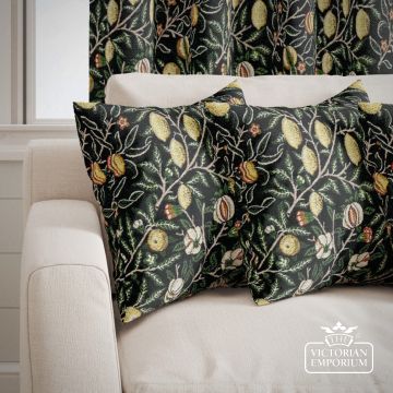 Pomegranate Ebony Cushions