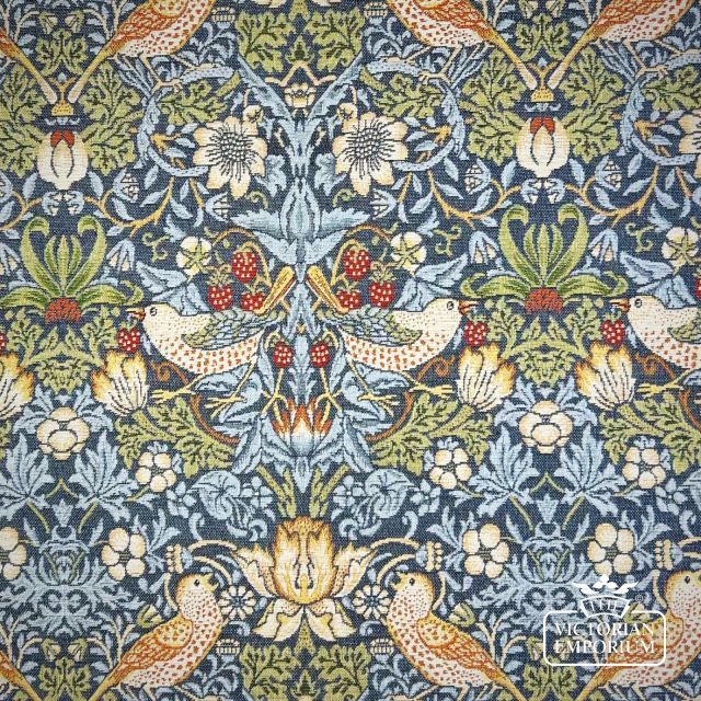 William Morris Strawberry Thief Fabric in a choice of colours