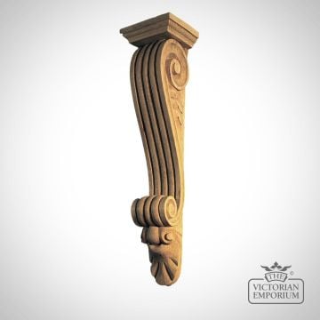 Traditional Largereeded Classical Victorian Corbel Pn704