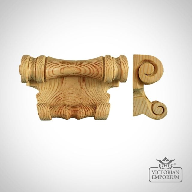 Decorative Wooden Drawer Handle
