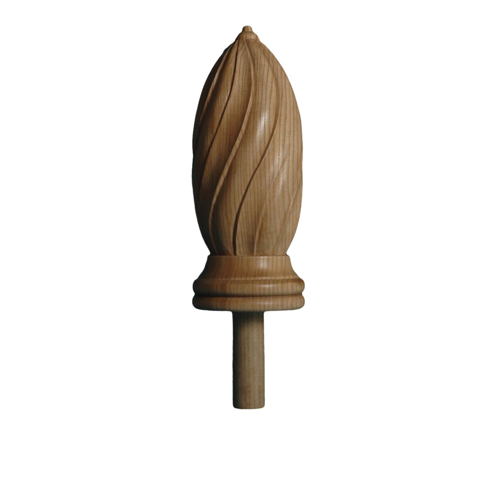 Large Spiral Newel Post Finial Knobs, Handles and Finials
