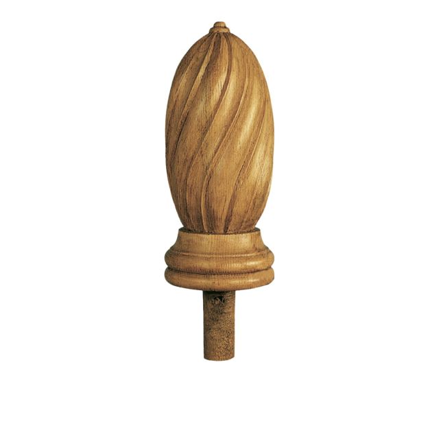 Large Spiral Newel Post Finial
