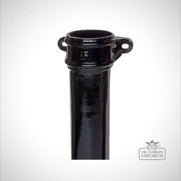 Round eared pipe - black