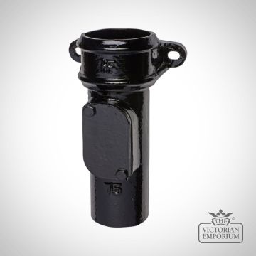 Cast Iron Round Access Pipe - Primed Finish (4 Widths, Eared or Plain)