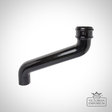 Lan Traditional Victorian Cast Iron Gutters Offsetsa 15inch