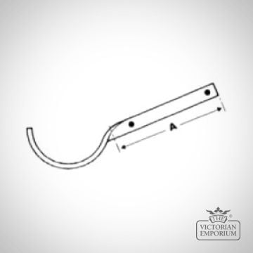 Lan Traditional Victorian Cast Iron Gutters Plain Galvanisedsteelbracketsb2