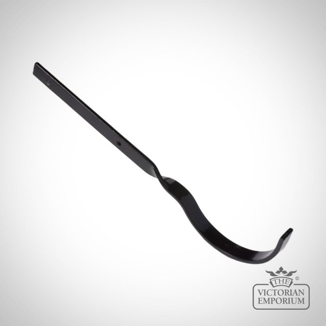 Lan Traditional Victorian Cast Iron Gutters Plain Galvanisedsteelbracketsa2