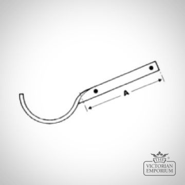 Lan Traditional Victorian Cast Iron Gutters Plain Galvanisedsteelbracketsb2