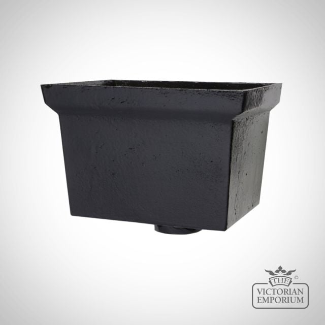 Rectangular Plain Head - black