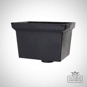 Rectangular Plain Head - black