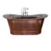 Copper Bath With Nickel Exterior And  Interior Traditional Victorian 19thcentry  Old Classical Decorative Ss001a