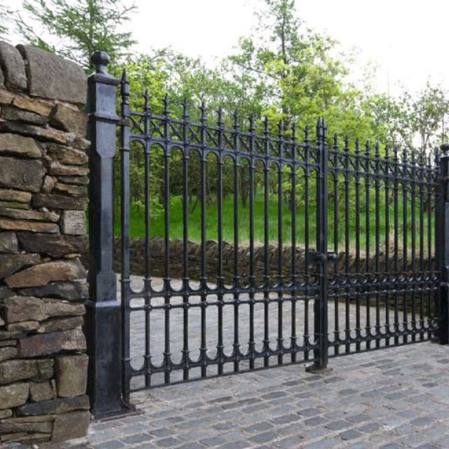 Colchester Driveway Gates - 14ft pair 6.5ft height