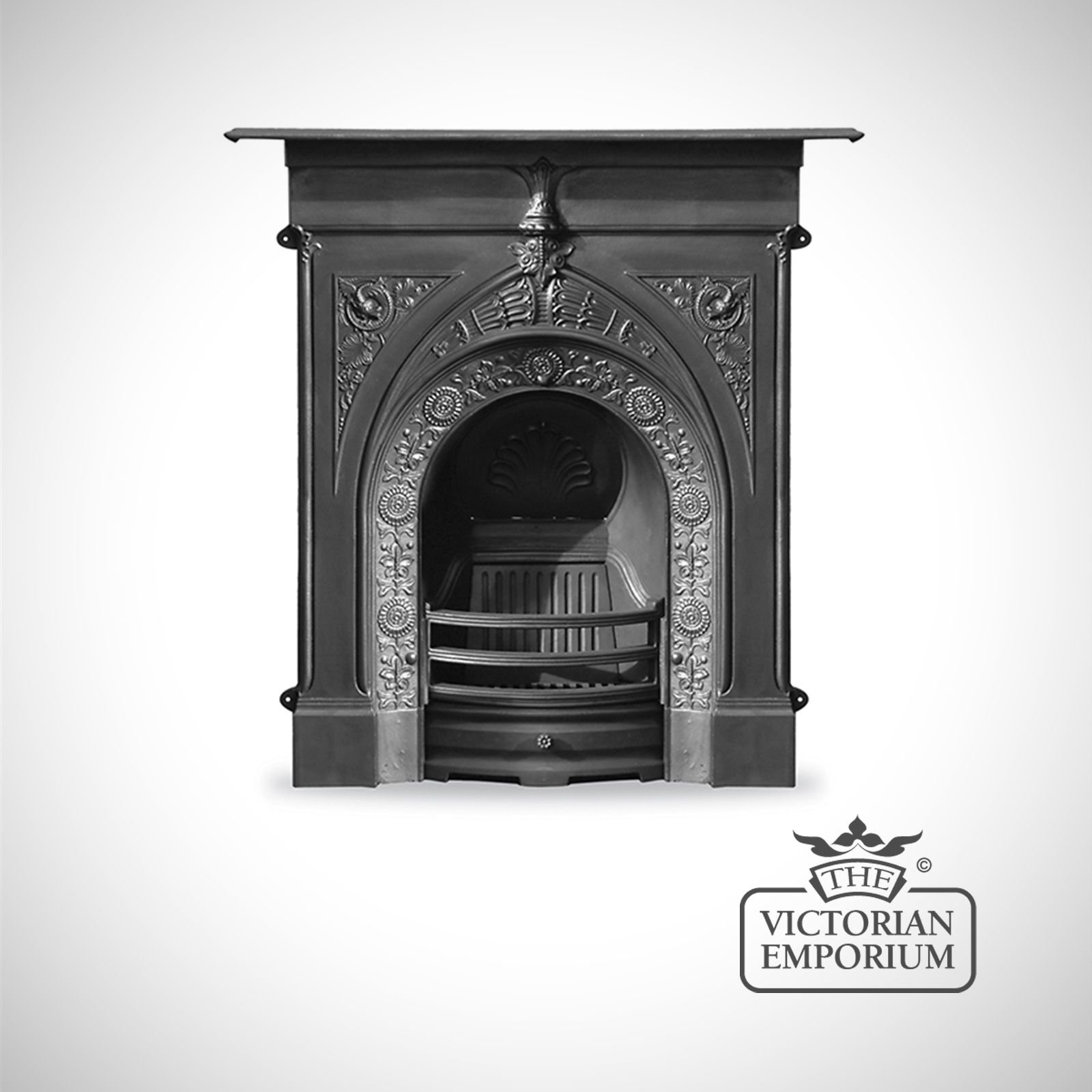 Knaresborough Georgian style cast iron fireplace