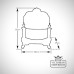 Fireplace Basket Dimensions Line Drawing Dorchester