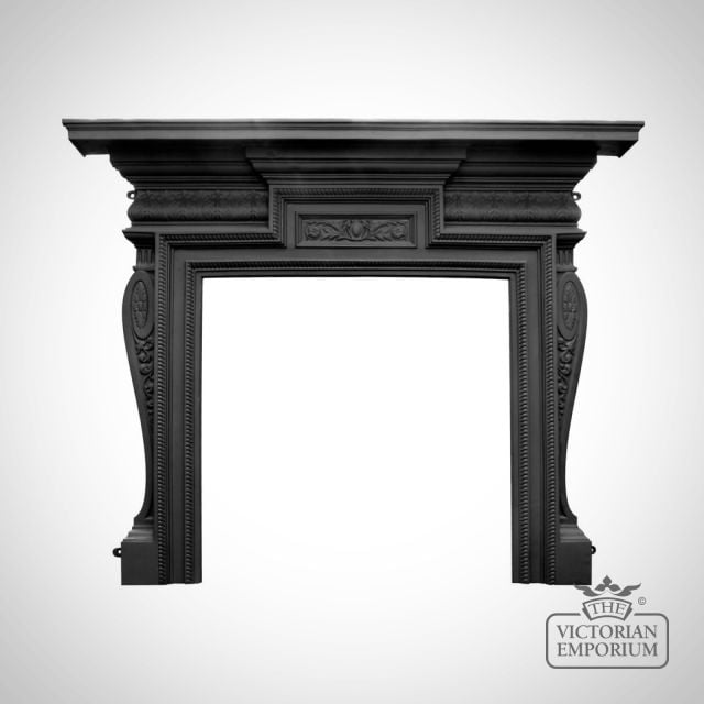 Kensington Cast Iron Fireplace Surround  Heb062