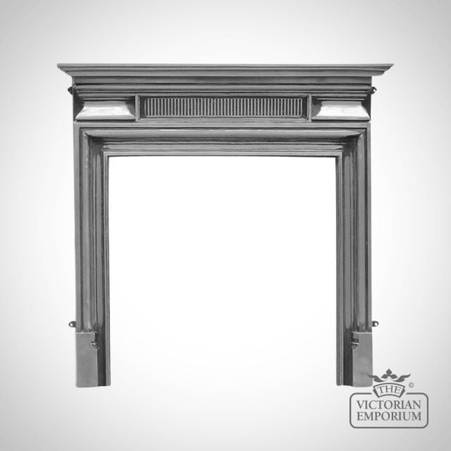 Castiron Surround Fireplace Traditional Victorian 19thcentry Old Classical Decorative Rx144