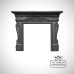 Castiron surround fireplace traditional victorian 19thcentry old classical decorative-rx295