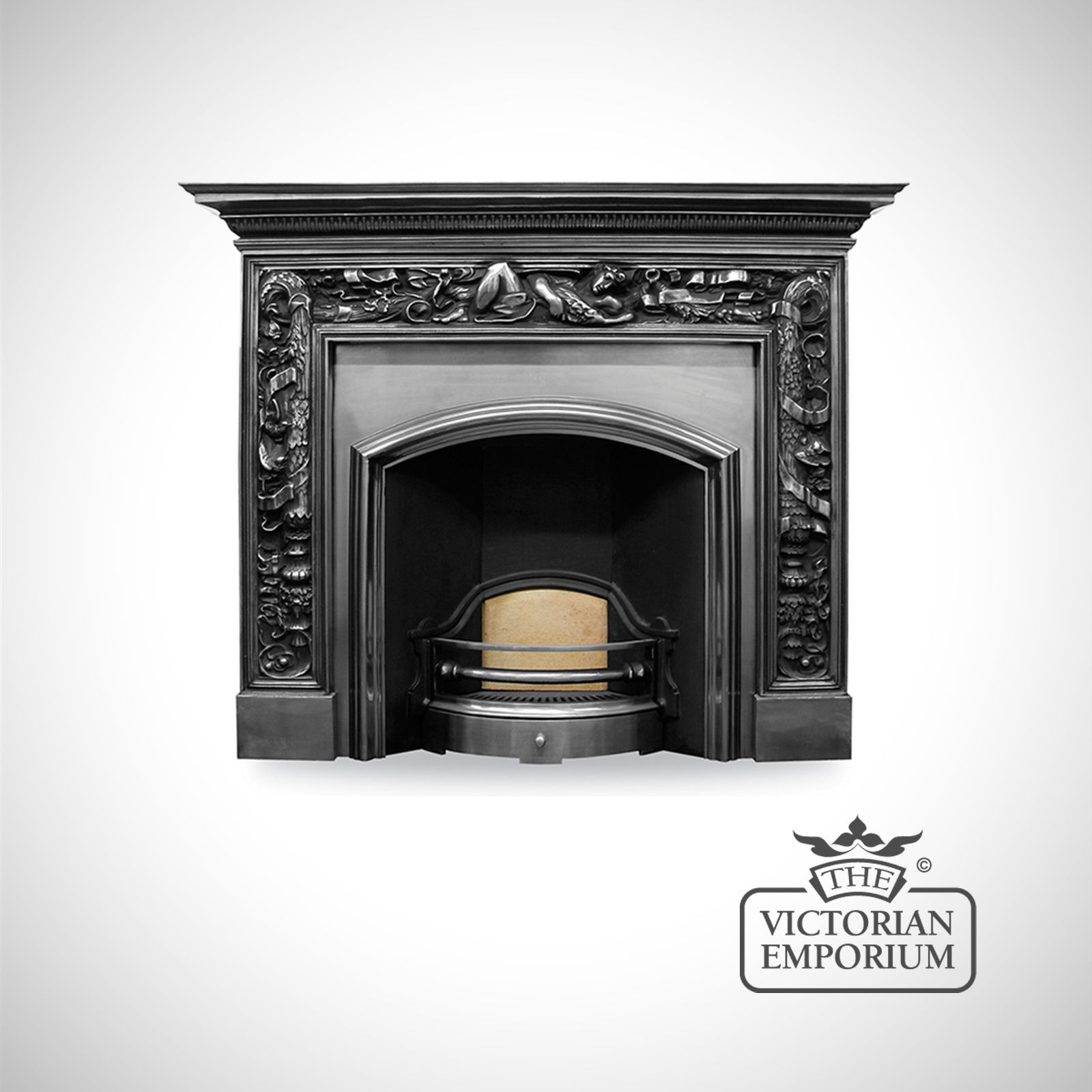 London Fireplace insert (wide)