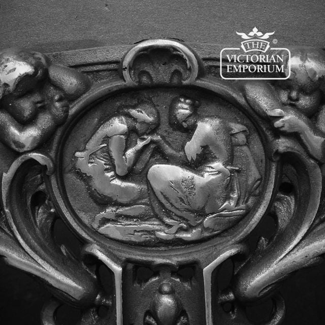 Detail Fireplaces Traditional Victorian 19thcentry Old Classical Decorative Cherub