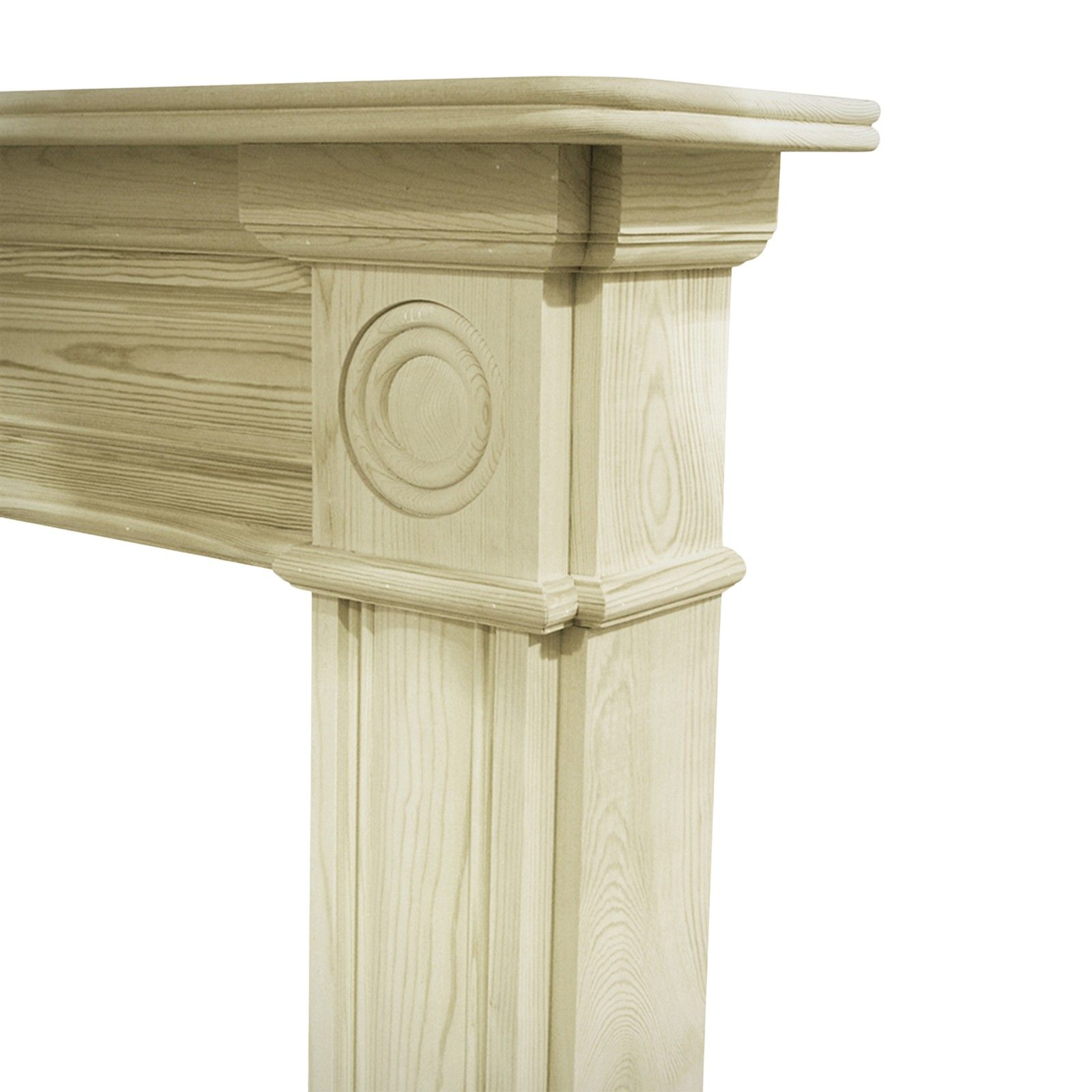 The Derry Wooden Fireplace surround choice of pine and oak