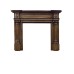 Wood Oak Beach Ask Surround Fireplace Traditional Victorian 19thcentry Old Classical Decorative Smc095