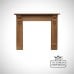 Wood oak beach ask surround fireplace traditional victorian 19thcentry old classical decorative-smc116