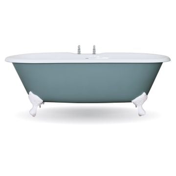 Enamel Rolltop Polished Bath Traditional Victorian 19thcentry Old Classical Decorative Hur015 And Hur019 Bisley