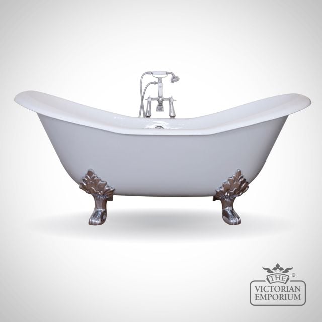Enamel Rolltop Bath Traditional Victorian 19thcentry Old Classical Decorative Hur024 And Hur027 Banburgh Large