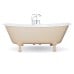 Enamel rolltop bath-traditional victorian 19thcentry old classical decorative-hur062-and-hur064-berwick