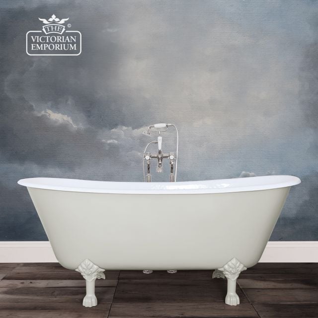 Rolltop Bath Prior Parchment White