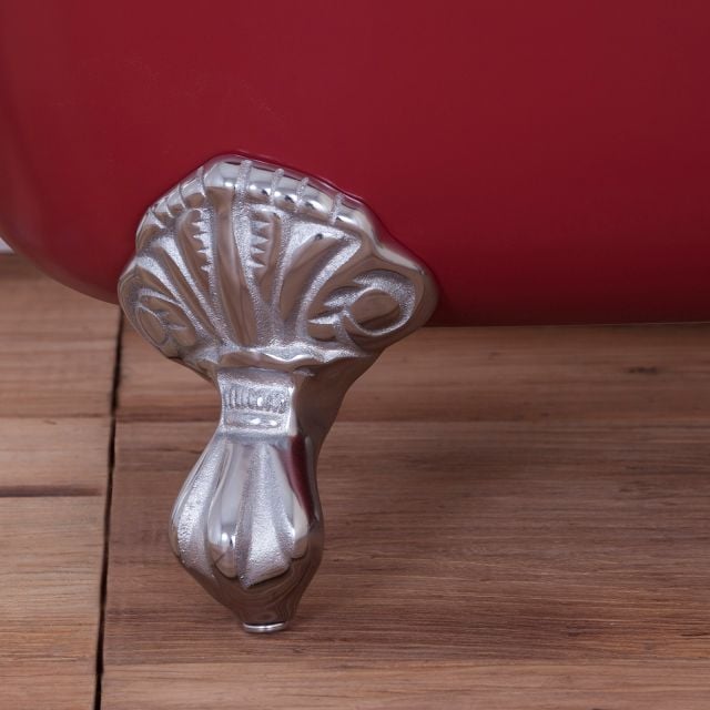 Enamel Rolltop Bath Feet Griffin Claw And Ball Traditional Victorian 19thcentry  Old Classical Decorative Tbk033 Close Up 1 Lyon