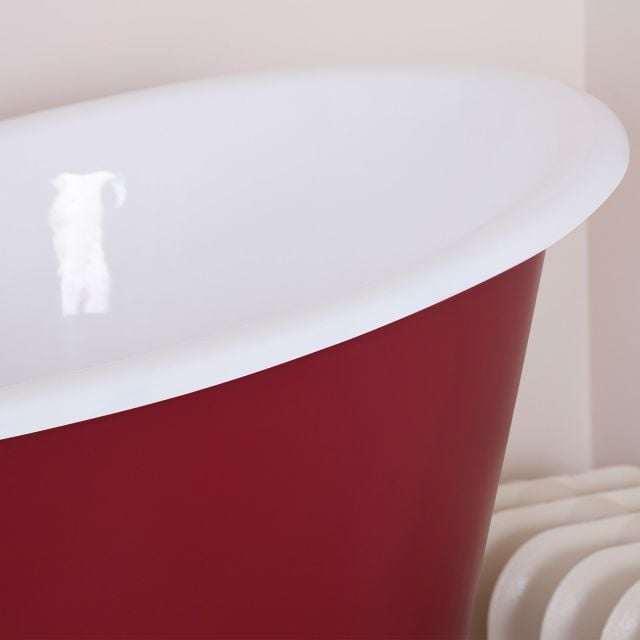 Enamel Rolltop Bath Traditional Victorian 19thcentry Old Classical Decorative Tbk033 2 Lyon