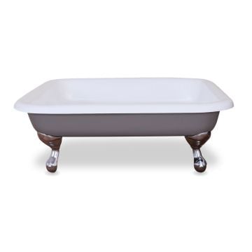 Enamel Rolltop Shower Tray Traditional Victorian 19thcentry Old Classical Decorative Tbk019 Bentley