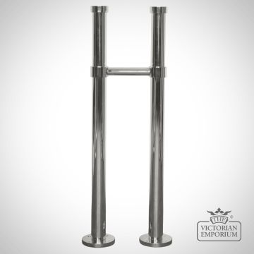 Milton standing tap legs only in nickel, brass or copper