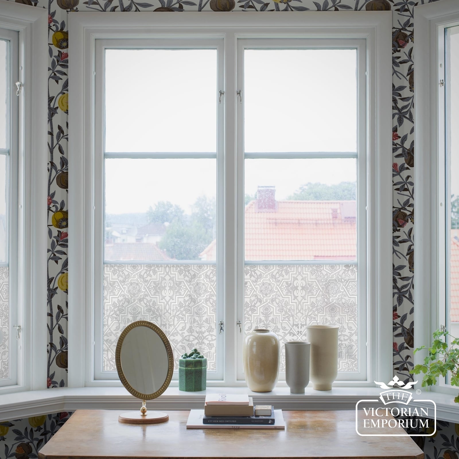 Geometric pattern window film | Window Film for Glass Privacy