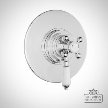 Victorian Chrome Dual Thermostatic Shower Valve