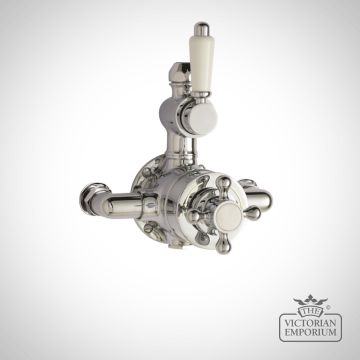 Victorian Chrome Twin Thermostatic Shower Valve