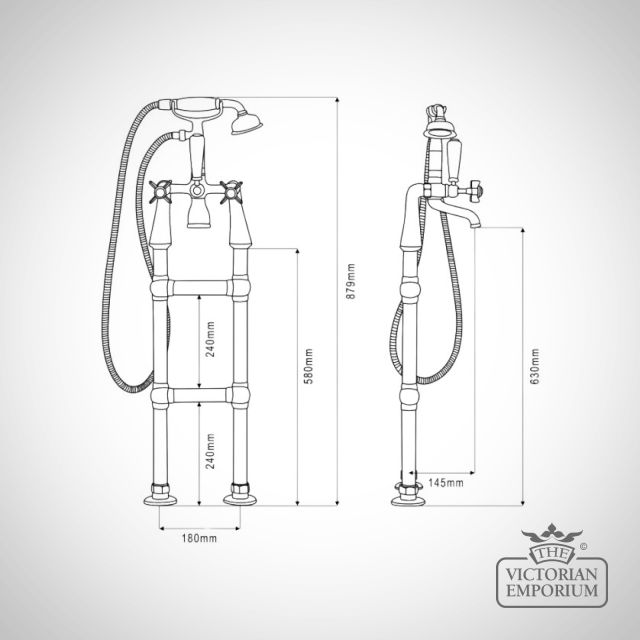 Freestanding Mixer Taps Small